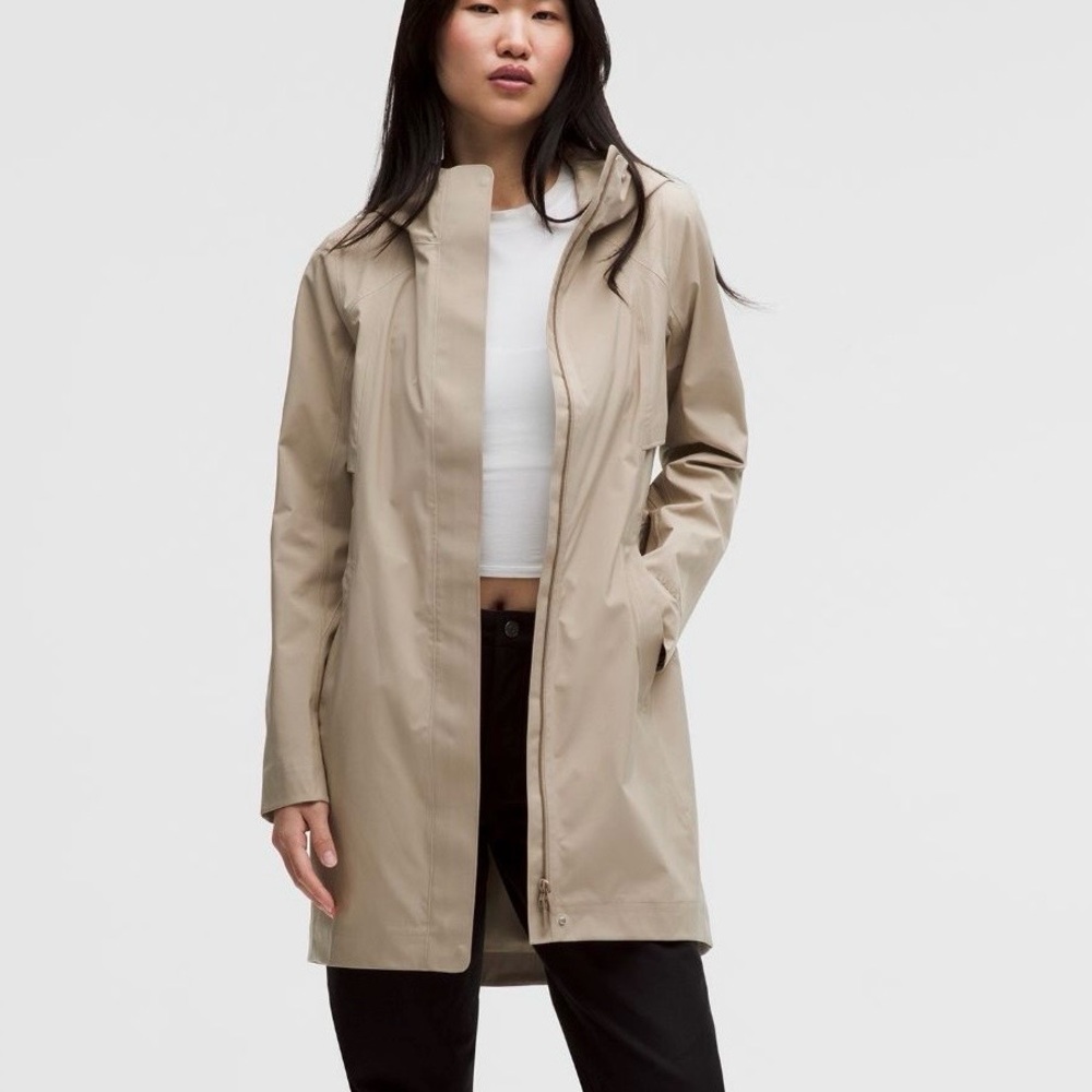 lululemon Rain Rebel Jacket Cream